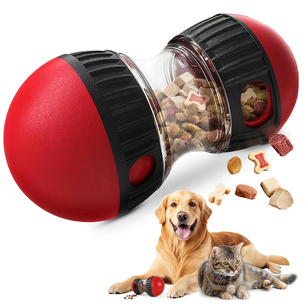 Dog Treat Puzzle Ball - Adjustable Slow Feeder Toy